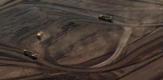 Coal Railings commence at Maules Creek