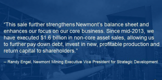 Newmont sells stake in Swiss gold refinery for US$119m