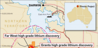 Core Exploration granted two large ELs as part of the Finniss Lithium Project