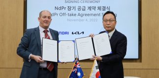 Arafura inks NdPr offtake agreement with Hyundai and Kia