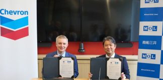 Chevron, MOL to study CO2 shipping from Singapore to Australia