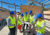 Ministers, students visited the construction site of a new hydrogen training hub
